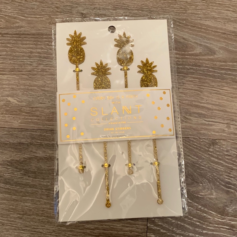 Pineapple Drink Stirrers